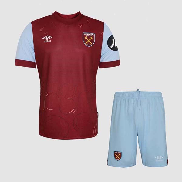 Camiseta West Ham 1ª Niño 2023/24